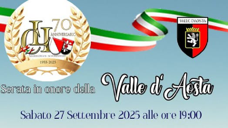 Una serata in onore della Valle d’Aosta a Niedergösgen