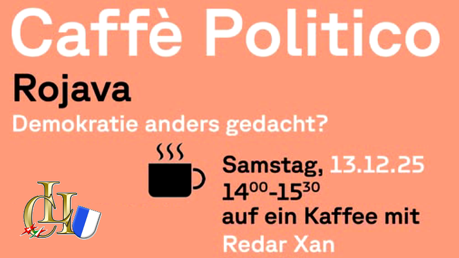 Caffè Politico a Lucerna: Incontro dedicato al Rojava