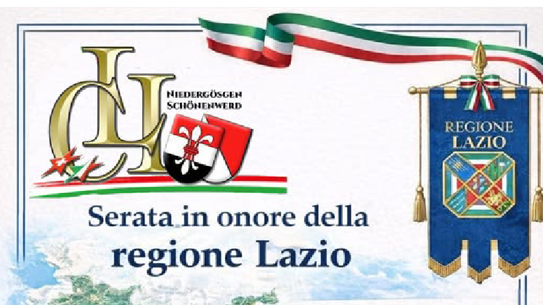 Una serata in onore della Regione Lazio a Niedergösgen